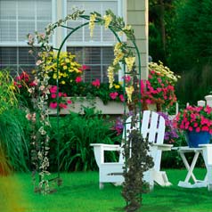 Arco de jardn en metal 'Classic'